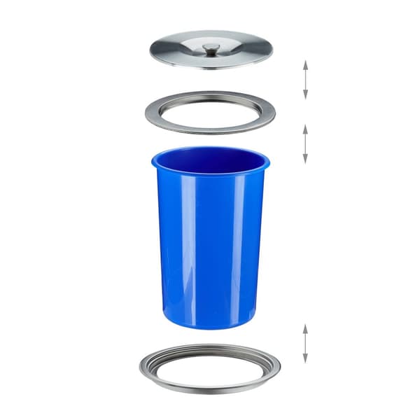 Jäteastia työtasolle 8 litraa