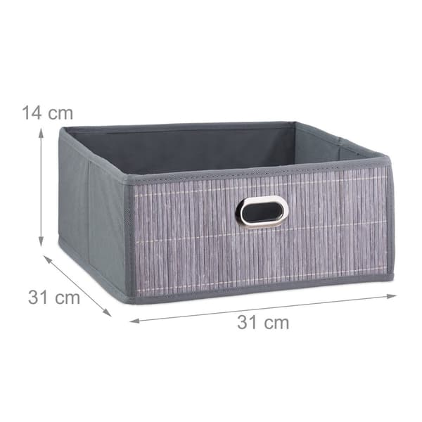 Oppbevaringskurv Bamboo Flat
