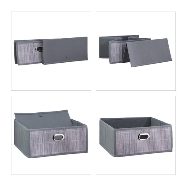 Oppbevaringskurv Bamboo Flat