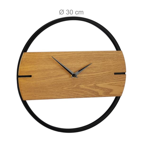 Veggklokke design i tre