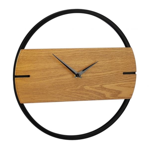Veggklokke design i tre