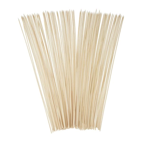 100 bambusspyd, 90 cm lange