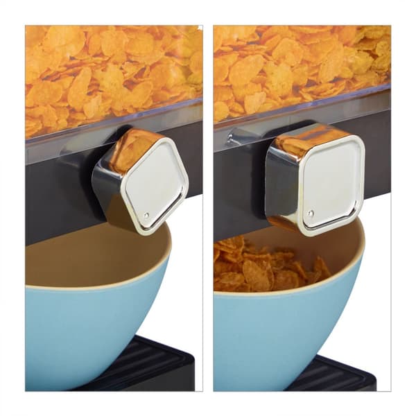 Dobbel korndispenser