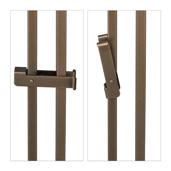 Hageport i bronse, 3 deler