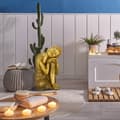Miniatyrbilde 5 av 7: Buddha-statue med hode på kne
