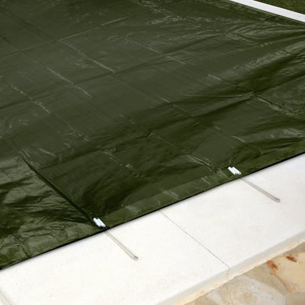 Grønn presenning 200 g/m²