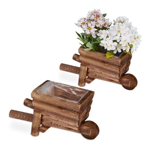 Tretrillebår for planter - sett med 2