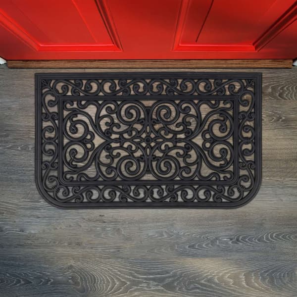 Dørmattegummi med ornamenter