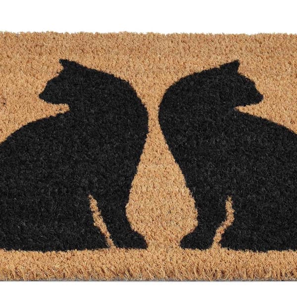 Dørmatte kokosfiberkatter