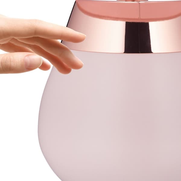 Sänglampa med touchfunktion rosa