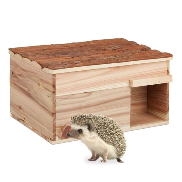 Pinnsvinhus med gulv