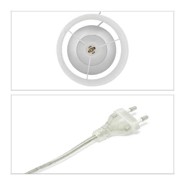 Rund bordslampa med touchfunktion