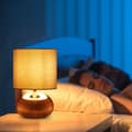 Miniatyrbilde 2 av 8: Rund bordlampe med berøringsfunksjon
