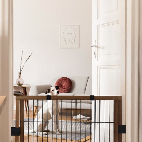 Utdragbar säkerhetsgrind 71 cm hög