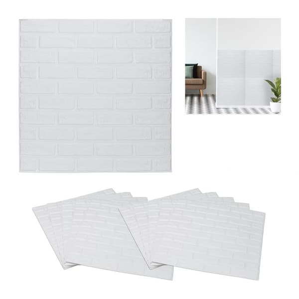Dekorplast murstein sett med 10 stk