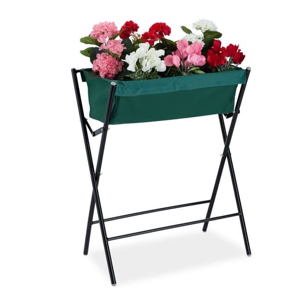 Blomsterkasse på bena sammenleggbar