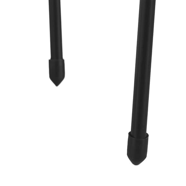 Plantestøtte 76 cm sort, sæt med 6 stk