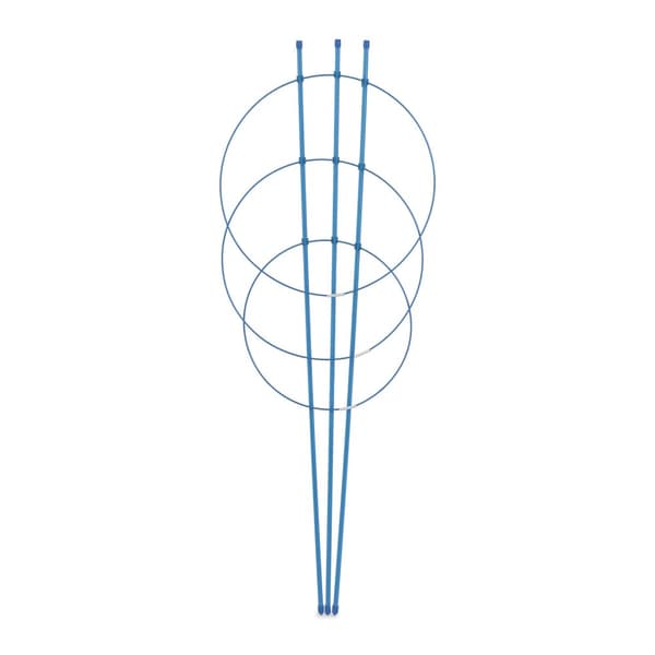 Plantestøtte 76 cm blå, sett med 6 stk