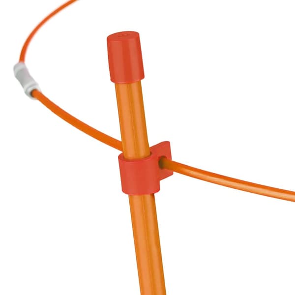 Plantestøtte 76 cm orange, sæt med 6 stk