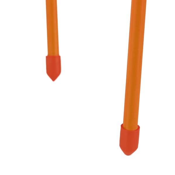 Plantestøtte 76 cm orange, sæt med 6 stk