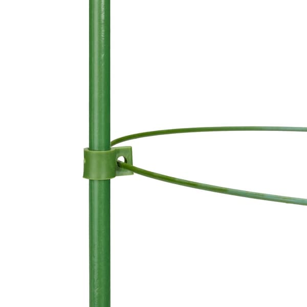 Grønne plantestøtter 60 cm, sett med 4