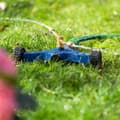 Miniatyrbilde 5 av 9: Hagesprinkler 2-arm med hjul