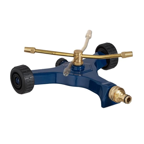 Hagesprinkler 2-arm med hjul