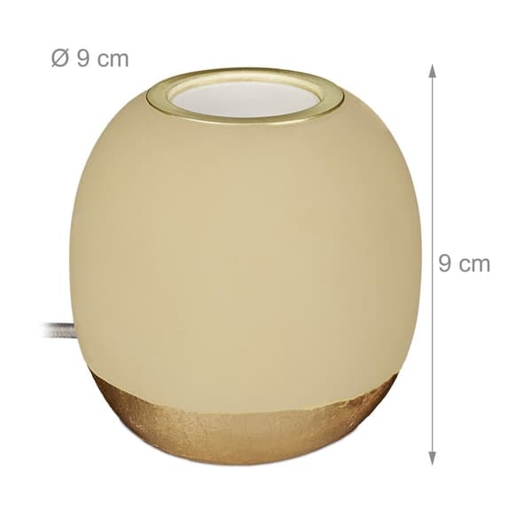 Bordlampe i beton