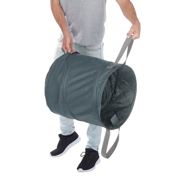 2 stk. hageposer 120-liters grå