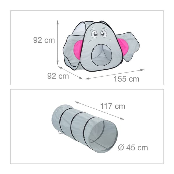 Pop-up leketelt Elephant