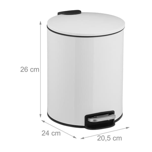 Pedalbøtte 5 liter