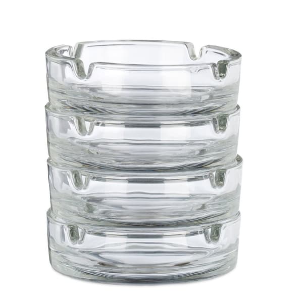 Glassaskebeger - sett med 4