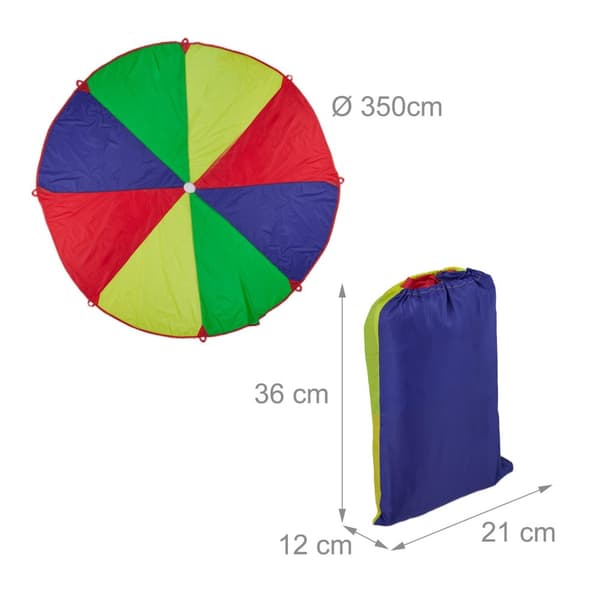 Farverig vippe Ø 3,5 m