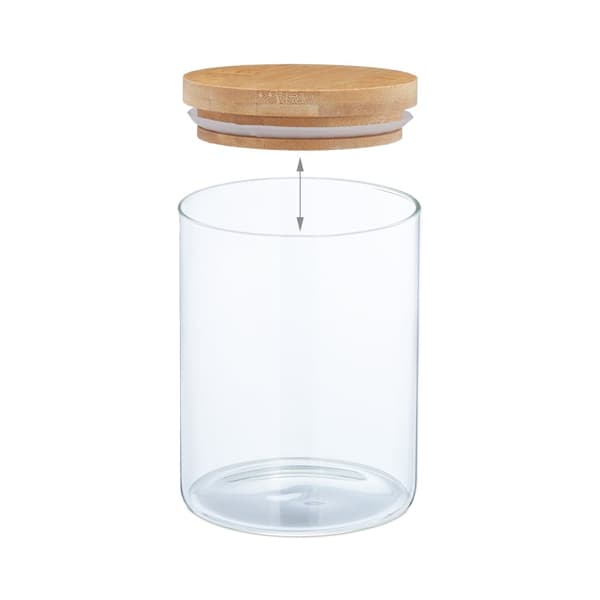 4 stk. Opbevaringsglas 750 ml