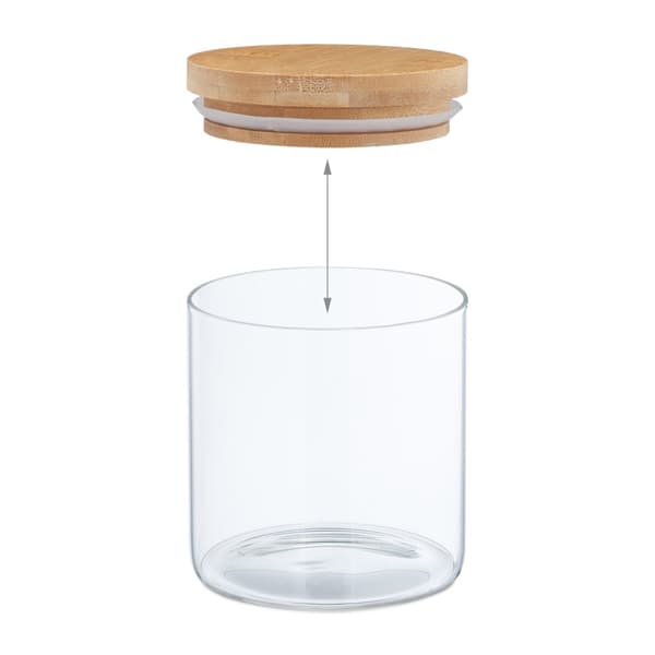 Opbevaringsglas 500 ml i sæt af 9