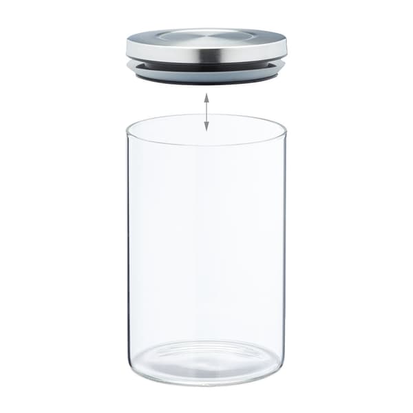 Opbevaringsglas i sæt af 4.750 ml