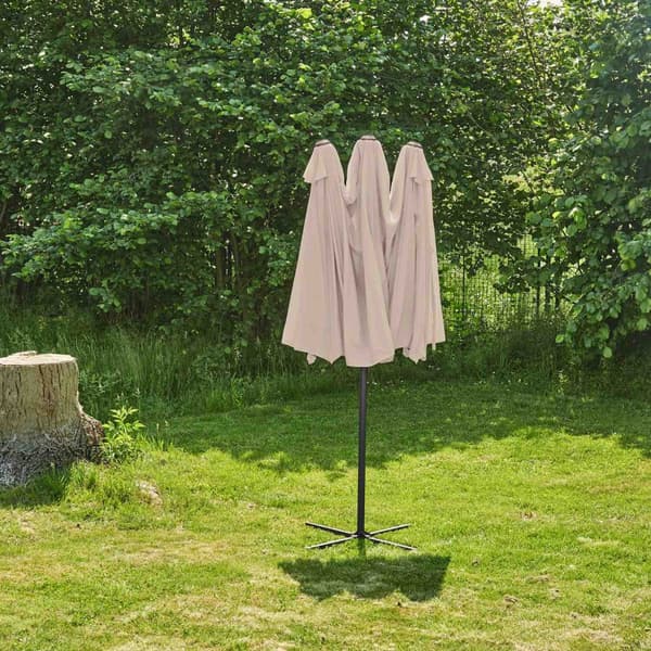 Dobbelt parasol 460 x 270 cm