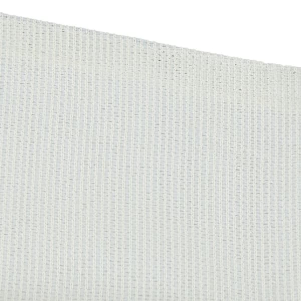 Solsejl polyethylen trekantet hvid