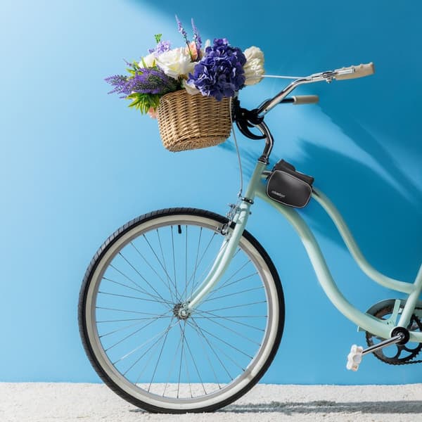Rammetaske til cykel med rum til mobiltelefon