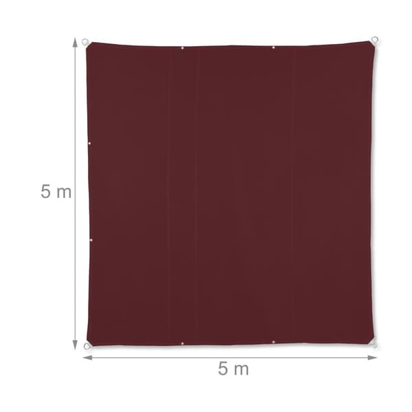 Aurinkopurje neliön maroon
