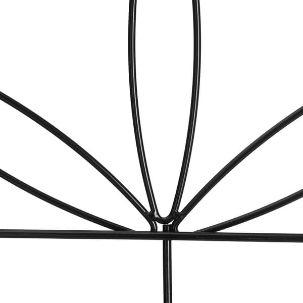 Trellis metall sett med 2 sorte