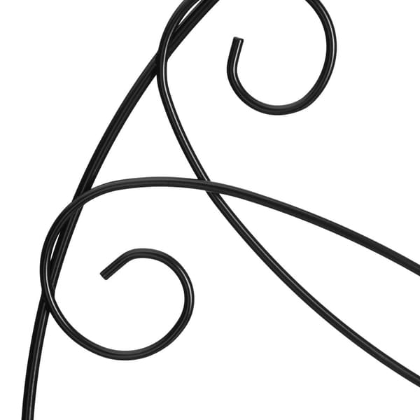 Trellis metall sett med 2 sorte