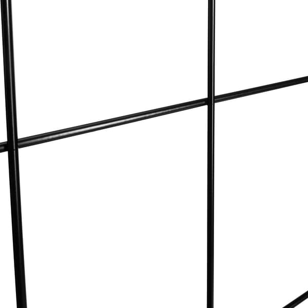 Trellis metall sett med 2 sorte