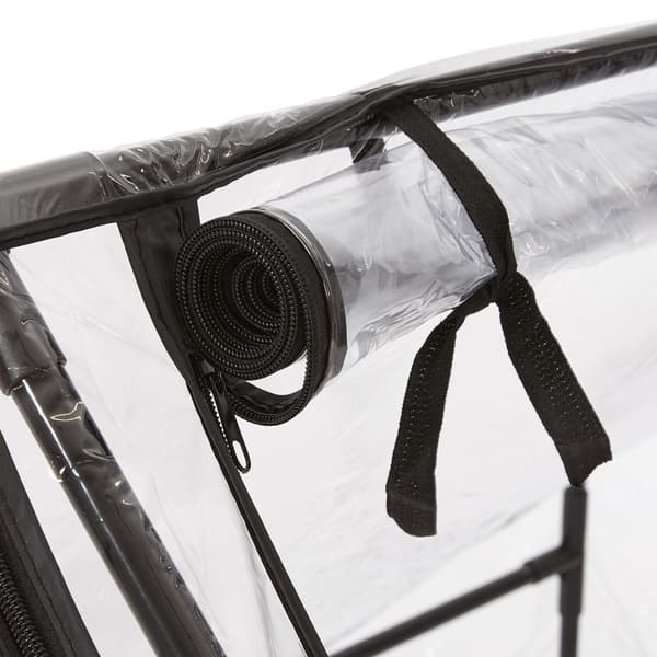 Drivhus PVC med 2 dører