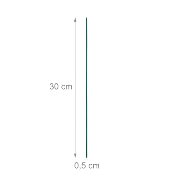 Blomsterpinde 30 cm i et sæt med 50 stk