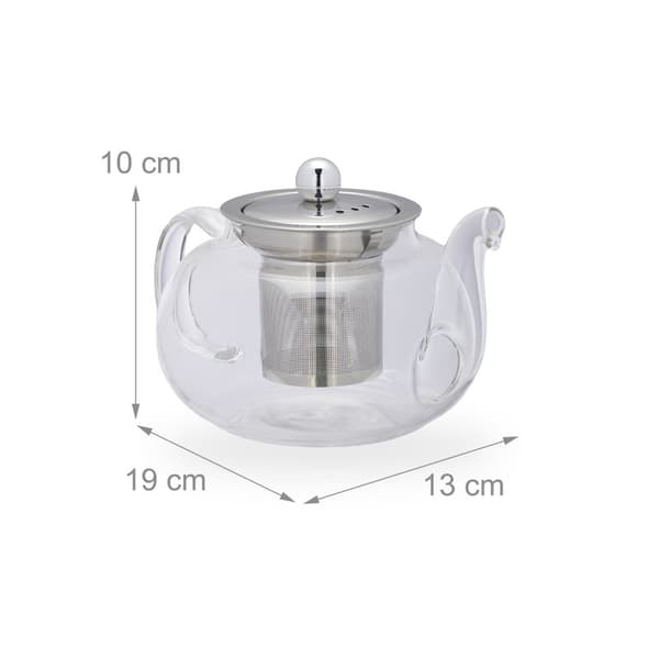 Tekanna med sil 600 ml