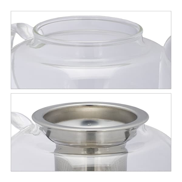 Tekanna med sil 600 ml