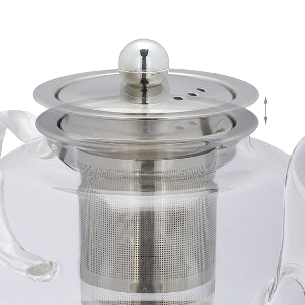 Tekanna med sil 600 ml