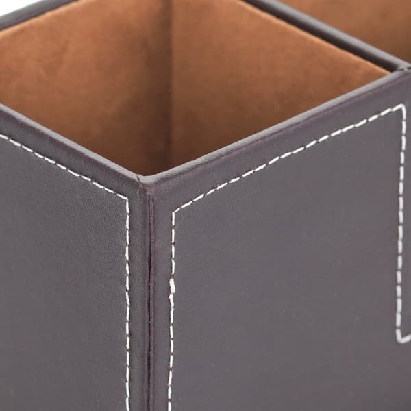 Desk organizer kunstlæder