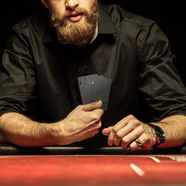 Vattentäta pokerkort 2 uppsättningar